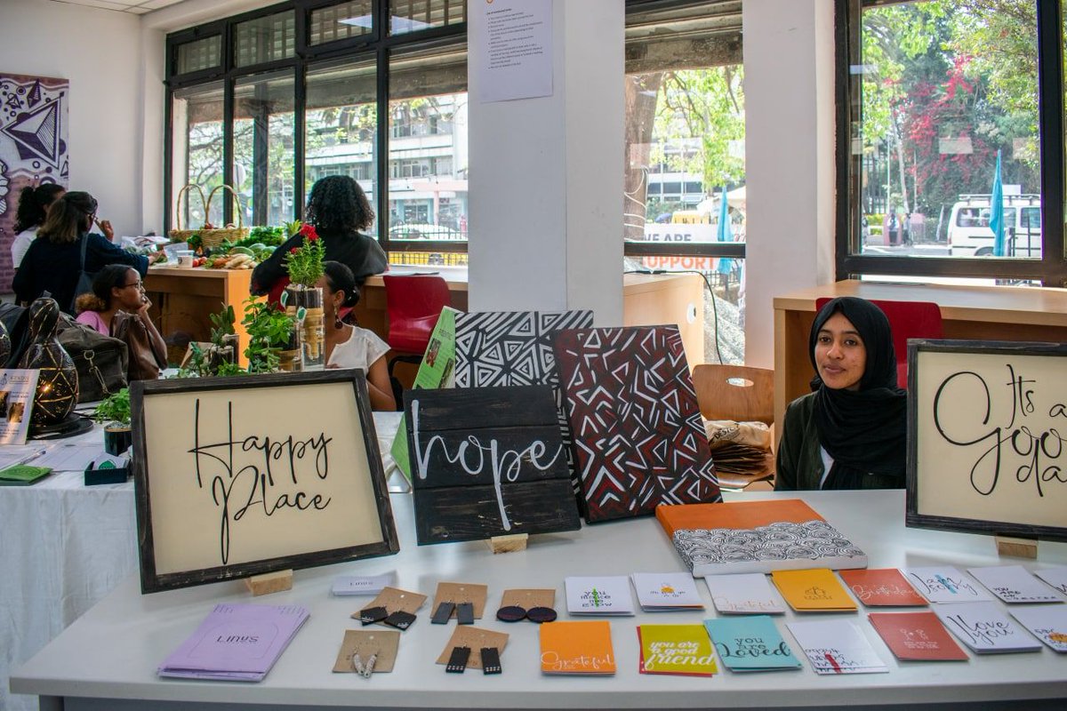 creativehubet's tweet photo. The first pop-up shop organized by @UNIDO_Ethiopia, Creative Hub Ethiopia and UNESCO to support Ethiopian women entrepreneurs at Creative Hub Ethiopia.

https://t.co/m88A7W3fcM
#creativehubethiopia #creative #ethiopiap https://t.co/d4dNk3tE5M