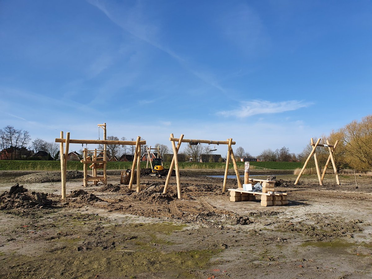 Mirjam Aalfs (@hgl_mirjamaalfs) on Twitter photo Werk in uitvoering op het speeleiland in de Kleine Polder in Termunten vlakbij <a href="/BtpReidehoeve/">HGL_Dollard</a> <a href="/GR_Landschap/">Het Groninger Landschap</a> Werk in uitvoering op het speeleiland in de Kleine Polder in Termunten vlakbij <a href="/BtpReidehoeve/">HGL_Dollard</a> <a href="/GR_Landschap/">Het Groninger Landschap</a>