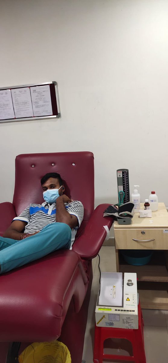 Hope4childran's tweet photo. Completed ✅ Venkatesh Annaya donated AB+ Thankyou Annaya #missionblooddonors #teammbd https://t.co/nlXjWTXOHl