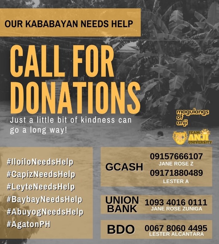 pigpie023's tweet image. Any amount✊✊

#LeyteNeedsHelp 
#IloiloNeedsHelp 
#BaybayCityNeedsHelp 
#AbuyogNeedsHelp 
#CapizNeedsHelp 
#AgatonPH