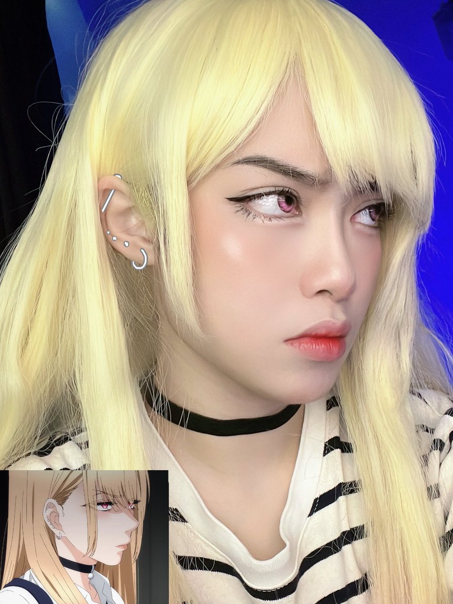 softcosplay's tweet photo. Testing Marin’s wig n makeup 💕
——
Support me at: 
☕ https://t.co/dCkMm8Al2Y

#marinkitagawa #MyDressUpDarling #MyDressUpDarlingcosplay #cosplay https://t.co/ADKBanlTxg