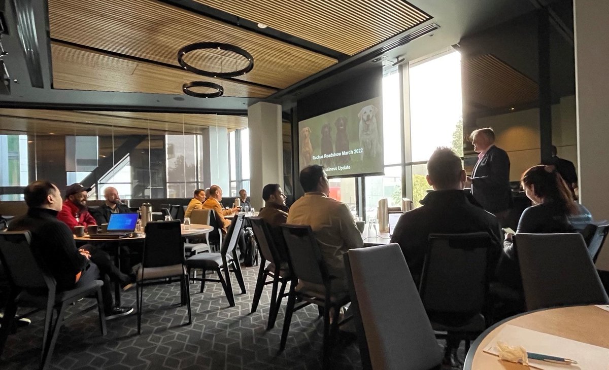 HillsLimitedAU's tweet photo. Hills was proud to host the last in the series of Ruckus Roadshows in Melbourne today with #DickerData.
Thanks to the #fourpointssheraton Docklands for putting on an amazing event!
Thanks to all attendees, it was really great to see you.
#events #roadshows #youcanrelyonhills https://t.co/N5Dg2onI6K