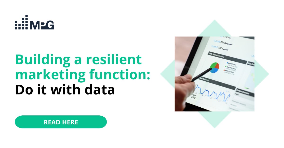 MPGmarketingB2B's tweet image. For a resilient business, and a resilient marketing function - you need a strong marketing database.

Read the MPG Insights article on this topic:
bit.ly/3juY2Hb

#databaseoptimisation #b2bmarketing