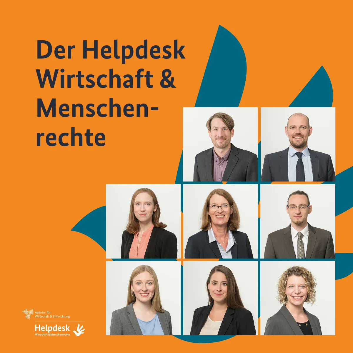 HelpdeskWiMR's tweet photo. Ein 15-köpfiges-Team steckt hinter dem #HelpdeskWiMR! Wir beraten #Unternehmen kostenfrei, individuell & vertraulich zur menschenrechtlichen #Sorgfalt.
👉 Erfahren Sie mehr über jeden einzelnen von uns: https://t.co/JkcadG4xv8 #bizhumanrights #HelpdeskWiMR https://t.co/uIaVwc2f42