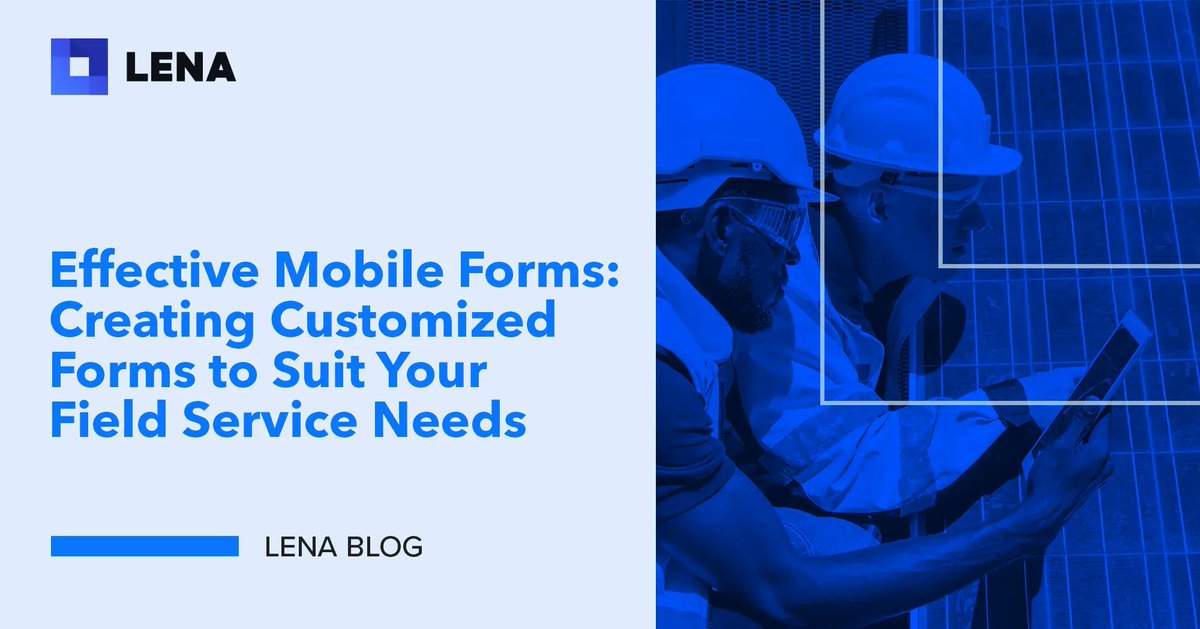 By switching to digital forms you can finally say goodbye to all those paper-based nightmares and reap the benefits that mobile field service management can offer. 

 buff.ly/34a4PS7
