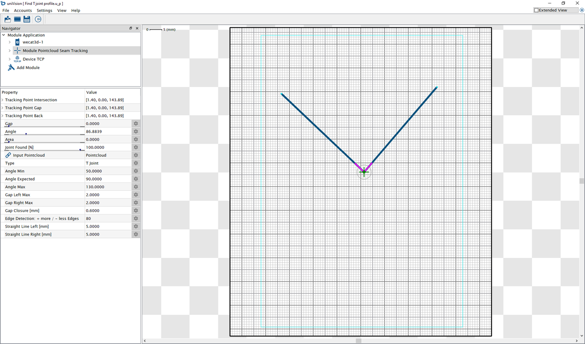 wenglorDE's tweet image. 💡This is the all-in-one solution for #welding #seamtracking: Our 2D/3D #ProfileSensor #weCat3D #MLZL in combination with the image processing software #uniVision 2.5 uses a software module containing predefined #joint types and preconfigured templates.
👉 wenglor.com/WeldSeamGuidan…