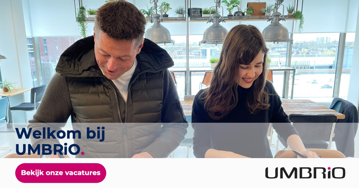 umbrio_com's tweet photo. Deze maand is Victoria ons team komen versterken. Namens alle collega's, van harte welkom en heel veel plezier en succes bij UMBRiO!

Ben je ook op zoek naar een baan in de #IT? Bekijk dan onze vacatures op: https://t.co/SY4dcdacIa

#umbrio #vacatures #werkenbij https://t.co/fXL8yLbNrF