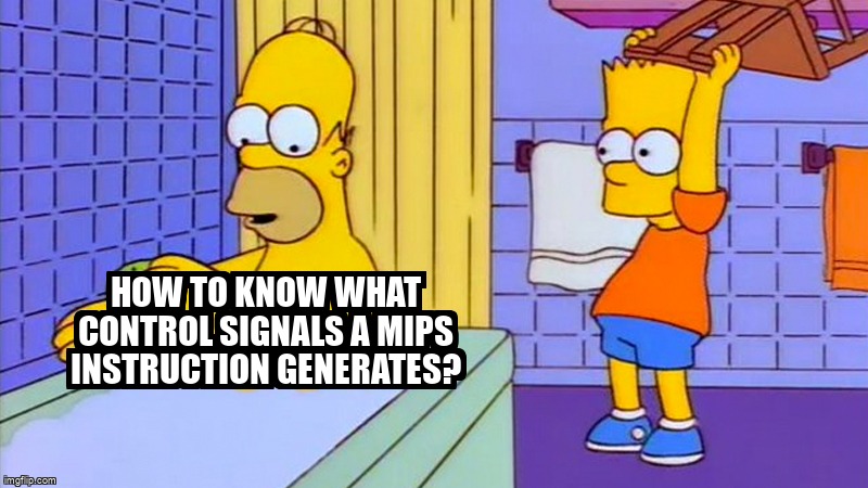 overflow_meme's tweet image. How to know what control signals a MIPS instruction generates? stackoverflow.com/questions/6119… #cpuarchitecture #mips #verilog #iverilog #assembly