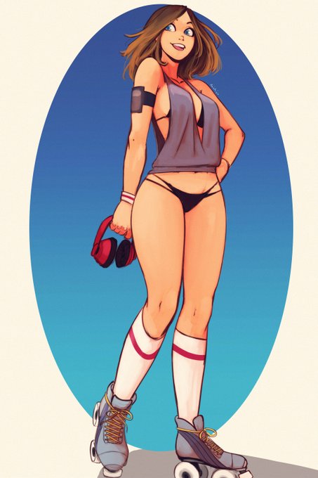 She was a skater girl, she said see ya later nerd.

Can't sleep so I draw w.e. :V https://t.co/lkdnF