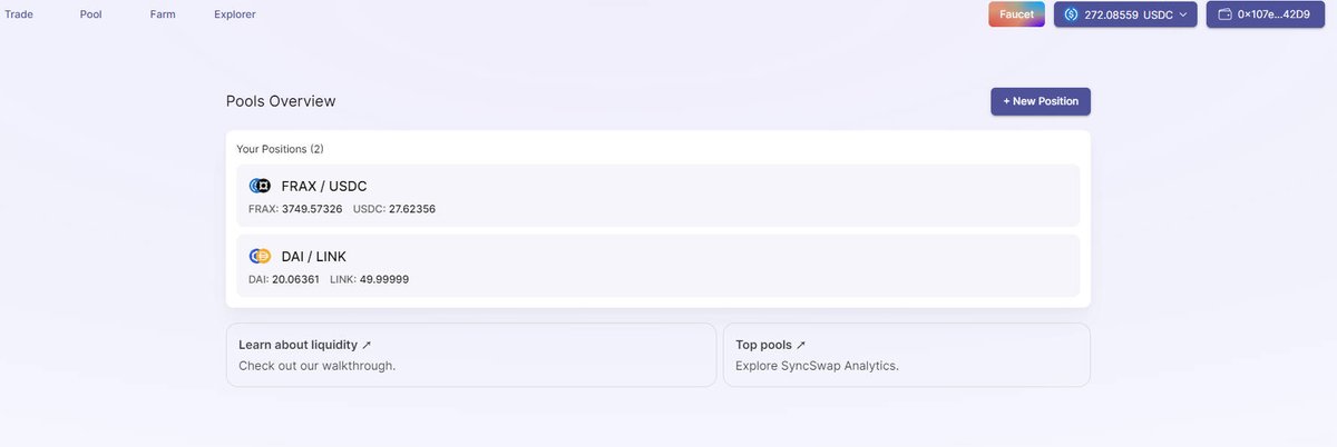 the handling fee is very low, very good project
<a href="/syncswap/">SyncSwap (((+)))</a>
#L222 #zkSync #Layer2 #ZKRollup #testnet #Ethereum #DeFi