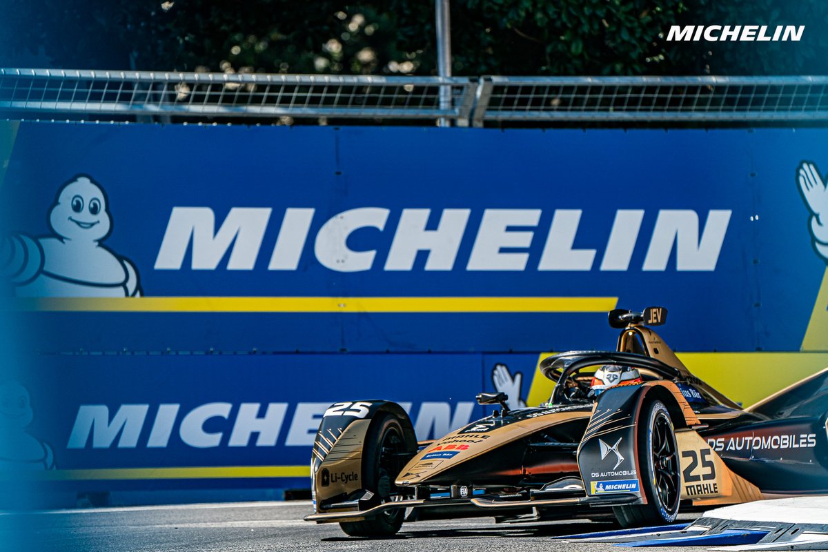 .@JeanEricVergne’s 14th @FIAFormulaE pole-position with @Michelin has taken the @DSTECHEETAH  driver level with the score of @Sebastien_buemi.

#MichelinFormulae #RomeEprix