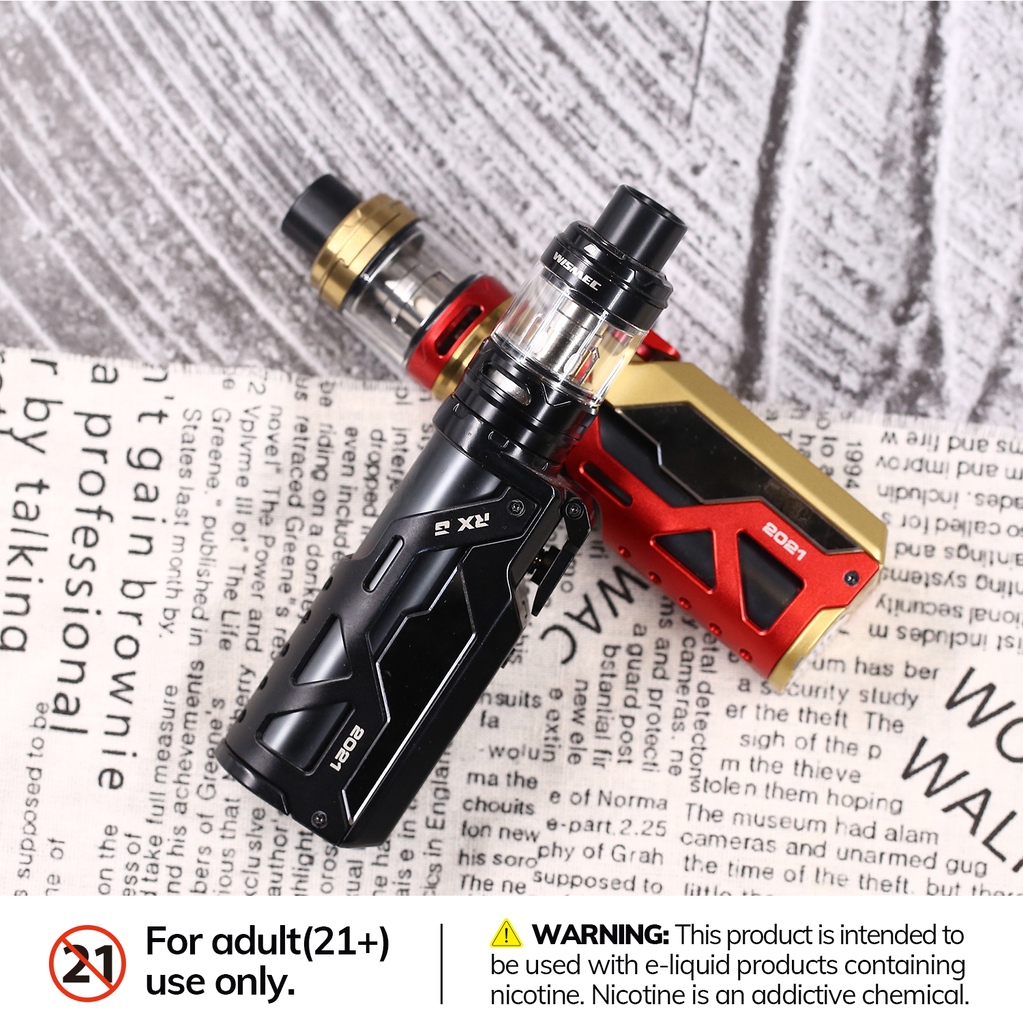 🖤#RXG❤️

WARNING: This product is intended to be used with e-liquid products containing nicotine. Nicotine is an addictive chemical. For adult(21+) use only.⁠
⁠
#wismec #reuleaux #reuleauxrxg #AST ⁠#cool #rxg