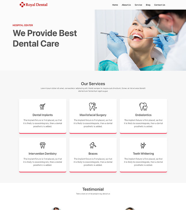 freetemplatese's tweet photo. Free Dental Hospital Website Template
https://t.co/vzbYmO98MT https://t.co/wQXNoMtoRP