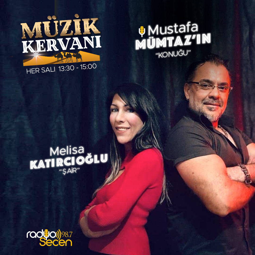 📍"Müzik Kervanı'nda" bu hafta şair Melisa Katırcıoğlu konuk olacak <a href="/honeyofbee_/">🎭 MELİSA KATIRCIOĞLU 🎭</a> 

📆12 Nisan Salı
🎧 12.00-14.30
☎️ 0530 151 20 69
radyosecen.com