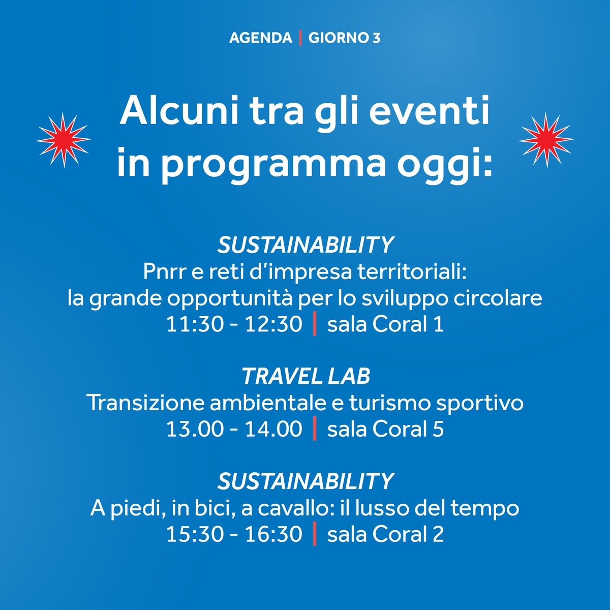 bitmilano's tweet photo. Oggi è l'ultimo giorno per scoprire BitMilano 2022, l'evento internazionale per incontrare i protagonisti del turismo: operatori del travel online, startupper, travel blogger,e giovani professionisti.
#bit2022 #fieramilano #bitfieramilano https://t.co/weTwxvHVHO