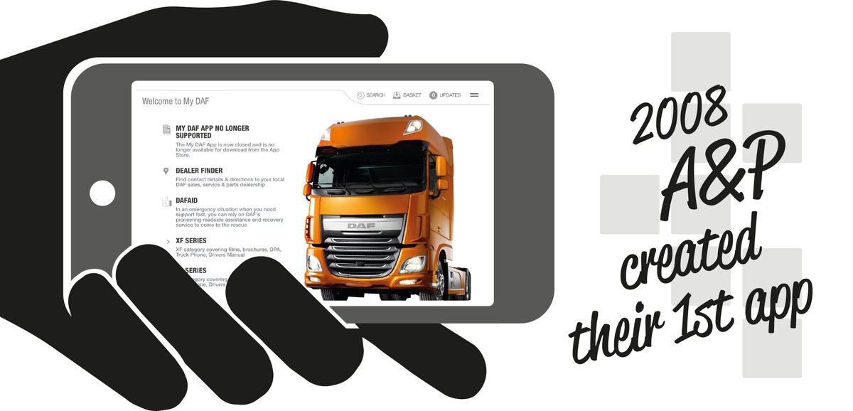 apknowhow's tweet image. In 2008 @DAFTrucksUK asked A&amp;amp;P to create a file-sharing app where they could upload product information &amp;amp; brochures so their dealers could share these with customers. This app was so successful that DAF Eindhoven took it over and expanded it for use across Europe #knowhow