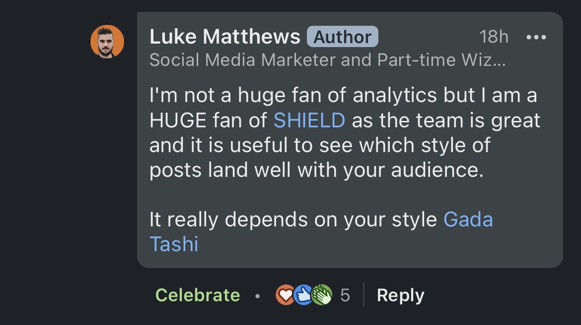 Shield tweet media