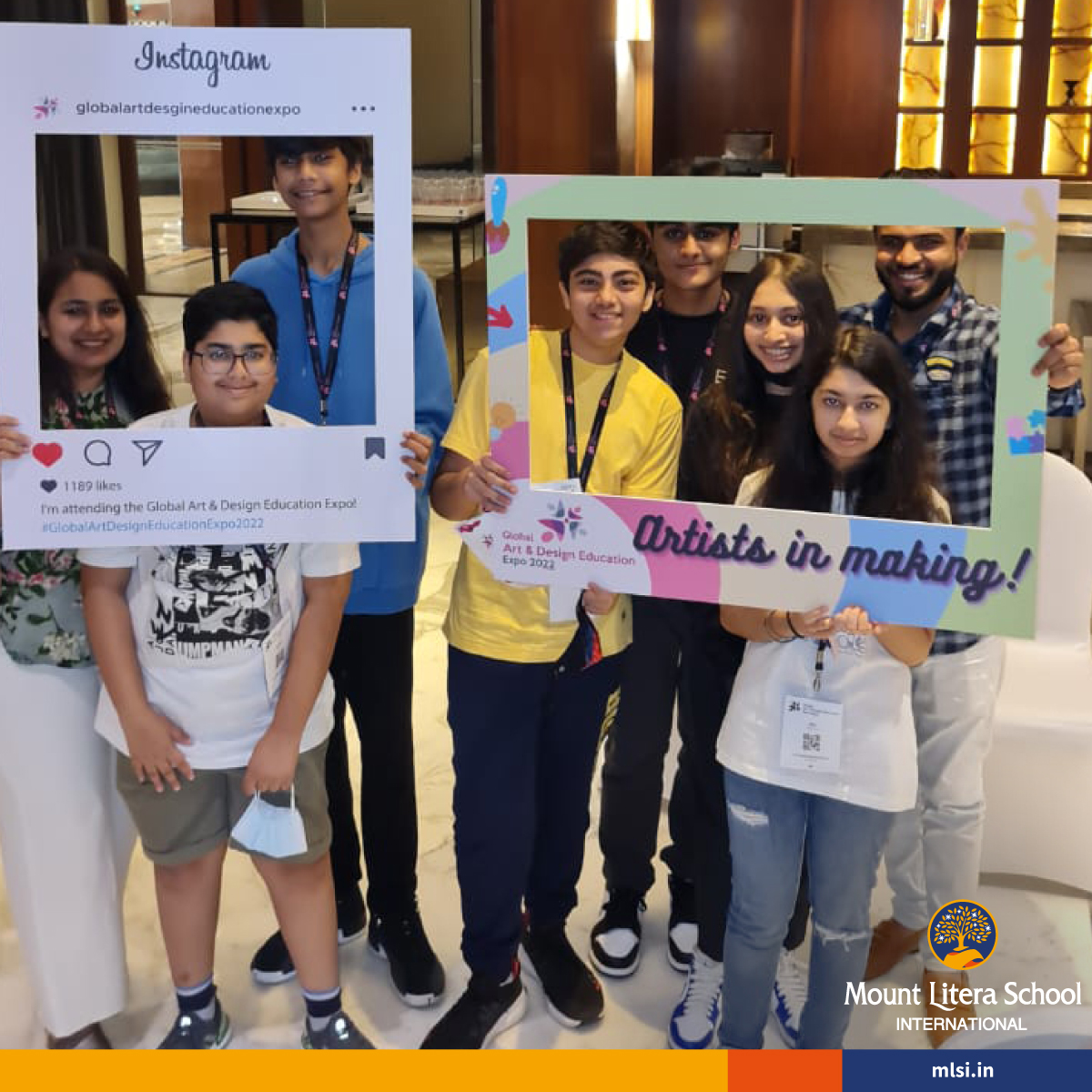mlsi_ib's tweet photo. Global Art &amp; Design Education Expo 2022 - by Zista Events
MYP #Students explored an opportunity to take their learnings of #Design and #Arts as a #Career option with many universities from around the world.
#MLSI #IBPYP #IBMYP #IBDP #InternationalBaccalaureate #Education #Future https://t.co/IDZ8ditzvf