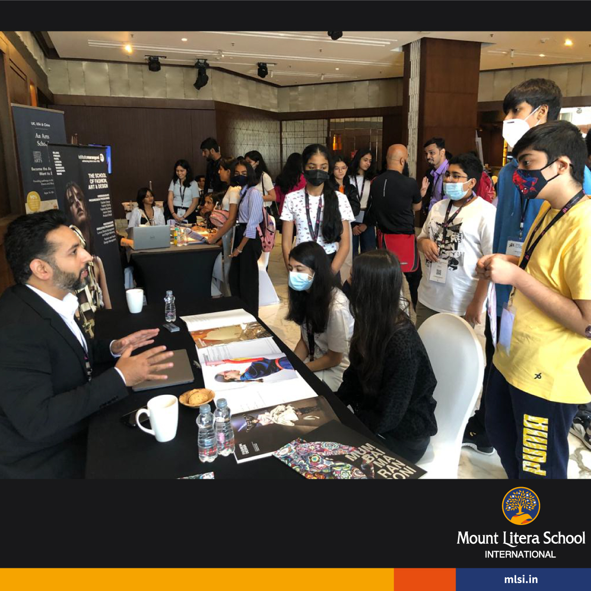 mlsi_ib's tweet photo. Global Art &amp; Design Education Expo 2022 - by Zista Events
MYP #Students explored an opportunity to take their learnings of #Design and #Arts as a #Career option with many universities from around the world.
#MLSI #IBPYP #IBMYP #IBDP #InternationalBaccalaureate #Education #Future https://t.co/IDZ8ditzvf