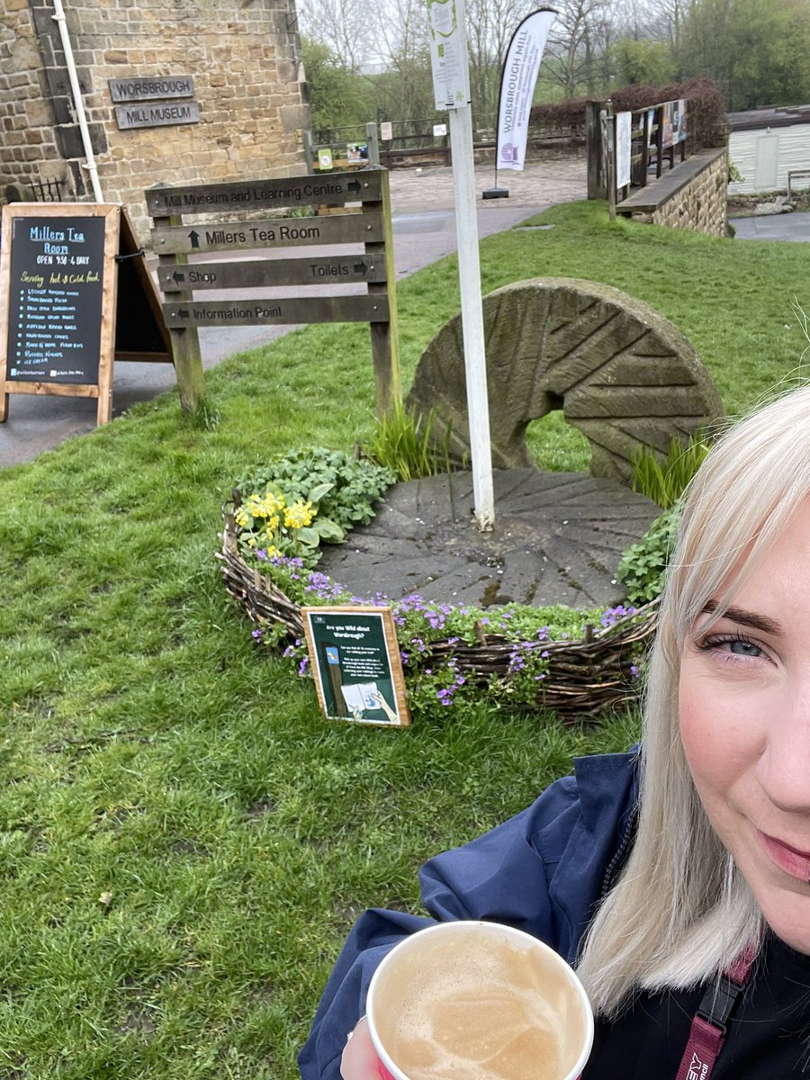tinytoone1986's tweet photo. Working from @Worsbroughmill today. Enjoying a coffee from the Millers Tea Room whilst listening to the birdsong and the water. Today is going to be a good day🌞 Join me from 10am   #BarnsleyIsOurOffice https://t.co/BWzO7d4xRr