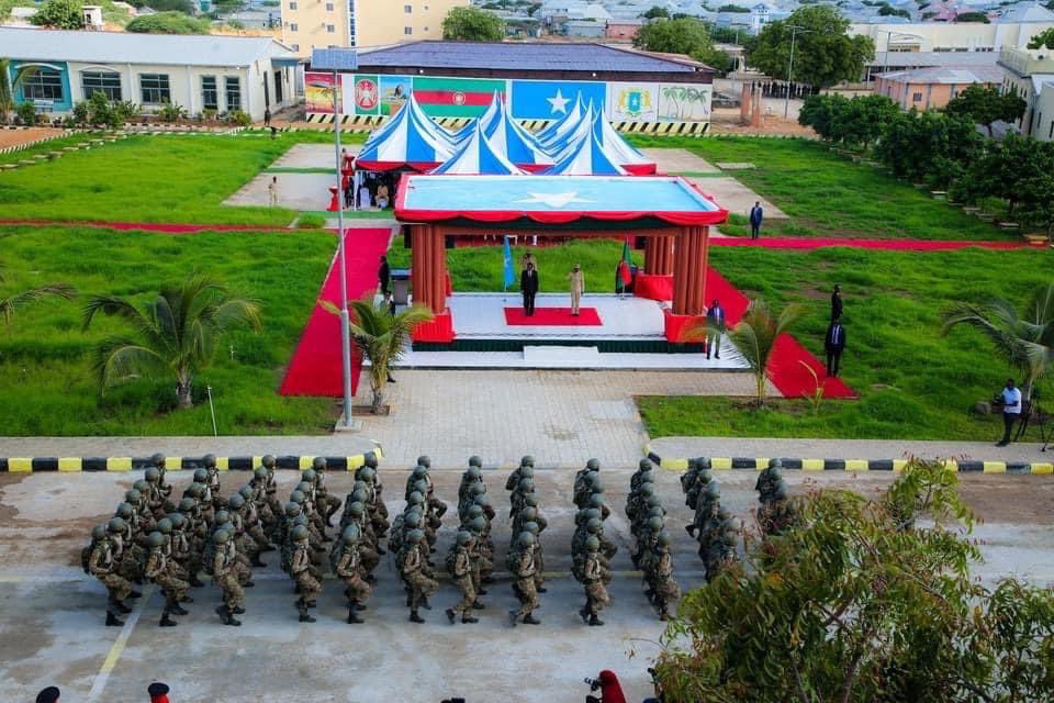 sntvnews1's tweet photo. President @M_Farmaajo has attended an event to mark the 62nd anniversary of the foundation of Somali National Army at Ministry of Defence in #Mogadishu, on Tuesday.

#Somalia https://t.co/M05WF1VMyi