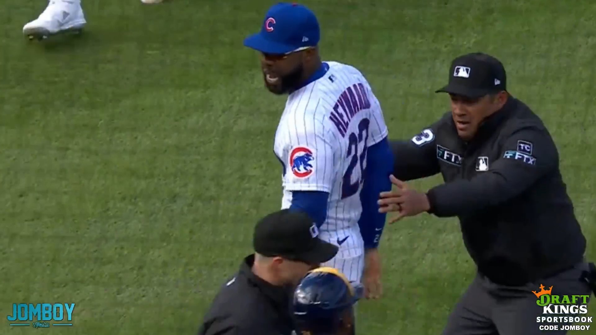 Jomboy on Twitter "Cubs and Brewers benches clear over hit by pitches, a breakdown https//t.co