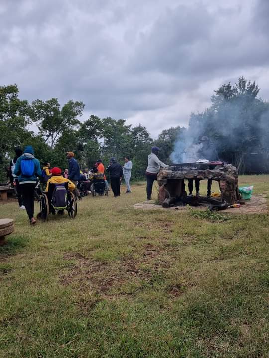 Wheelsofchange3's tweet photo. Thank you Dots, Wheels of Change, Aquelle, imbumba projects, DPSA Provincial office and Pelonolo home based for disabled for making the wheelchair possible https://t.co/7aKvR1DayK