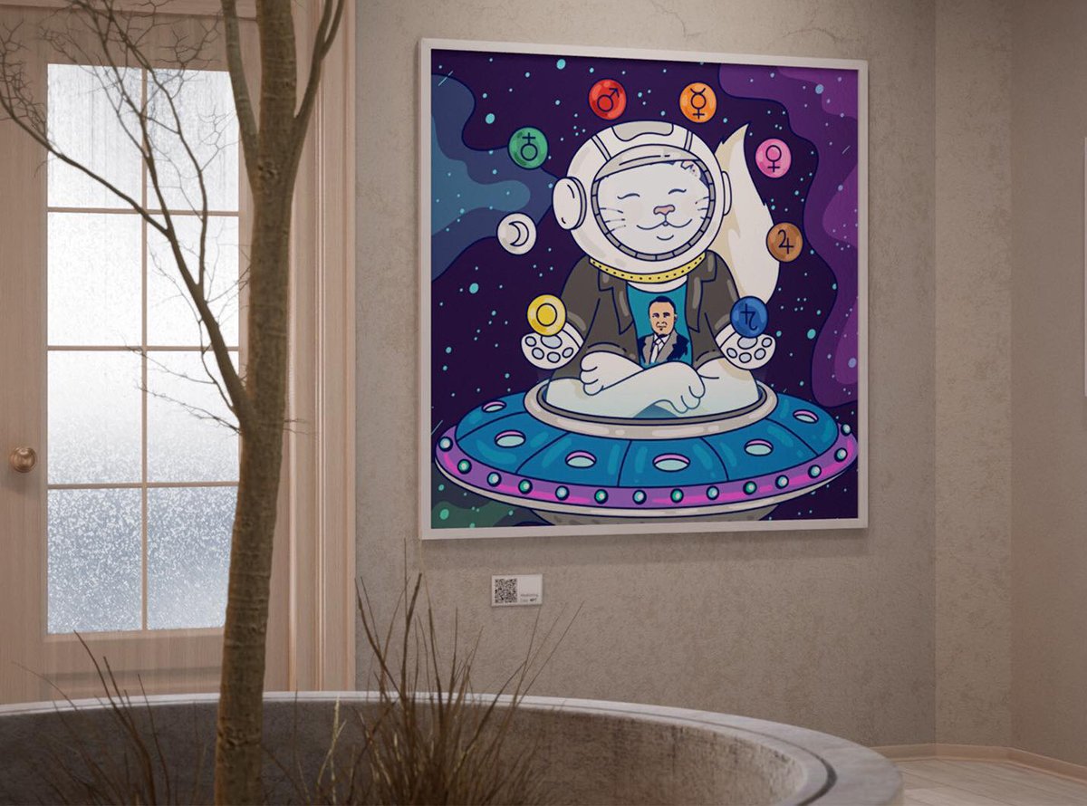 mcatsnft's tweet photo. Meditating Cats wish you happy celebration of the International Day of Human Space Flight! 

https://t.co/8a5vhyvrR4

#NFTCommunity #OpenSpace #UFO https://t.co/UwCL66HEFx