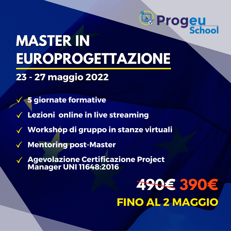 ProgeuAPS's tweet photo. ๐๐ช๐บVuoi approfondire le tue conoscenze di Progettazione Europea?
๐ฏIl nostro #MasterinEuroprogettazione ti garantisce lezioni teoriche e pratiche!
Scopri la nuova PROMO! https://t.co/OjKn1WnB1a
#ProgeuSchool #MasterEuroprogettazione #programmieuropei #finanziamentieuropei https://t.co/kImPK81pCx