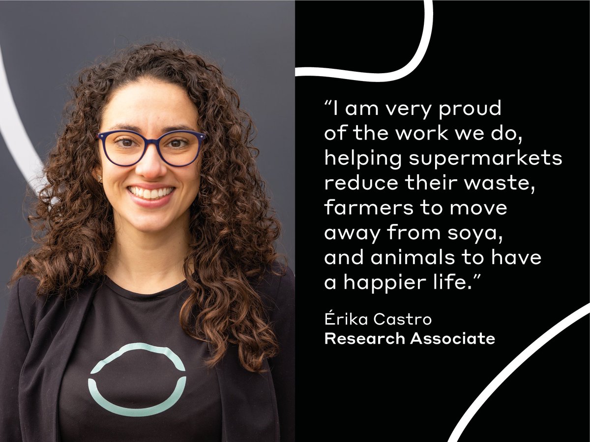 Meet <a href="/ErikaCPCastro/">Erika de Castro</a> - our Research Associate 🧪

Érika is a chemical ecologist studying the impact of our insect feed on animals.

🌱 Want to join our Biology team? See available roles here: bit.ly/3t5ctG9.

#hiring #research #biotech