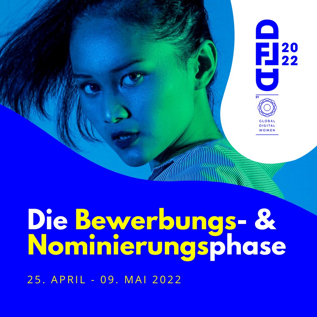 gd_women's tweet photo. 📆 #DFLA22 - Wann kann ich mich bewerben oder eine Person nominieren❓ 
Die diesjährige Bewerbungs- &amp; Nominierungsphase dauert 2 Wochen und findet vom 25.04.2022 bis einschließlich 09.05.2022 statt. ✨
Mehr Infos: https://t.co/bEYdJ45DyV
#DFLA22 #JourneyToDiversity https://t.co/xftKwFrcFJ