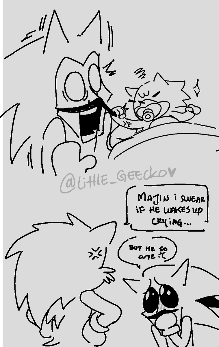 Little_Geecko's tweet photo. More baby Sunky i drew like a week ago but didnt posted 'cuse i'm dumb enjoy #endlesscycles https://t.co/JTP08Ro2Gj