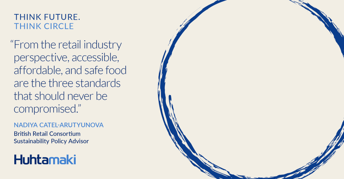 HuhtamakiGroup's tweet photo. According to Nadiya Catel-Arutyunova, Sustainability Policy Advisor at BRC, there has been a massive consumer awakening in terms of awareness and engagement with their packaging footprint.
Read the #ThinkCircle article and join the discussion: https://t.co/4PPEvd39Eq https://t.co/GhynpVPrGV