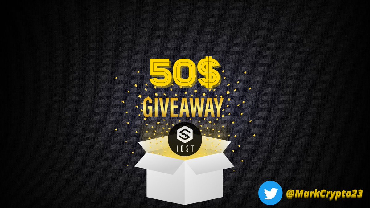 reyymark23's tweet photo. 💫| 50$ #Giveaway split into 2 winners 25$ each, all you have to do 👇
✨Follow @MarkCrypto23 & @IOST_Official and RT & LIKE his pinned tweet 📌
✨RT/Like
✨Tag Friends (Optional)
#crypto #USDT #IOST #Gcash #CoinsPH #MarkCrypto23
Ends 48 hrs. https://t.co/zBZzq6ZOra