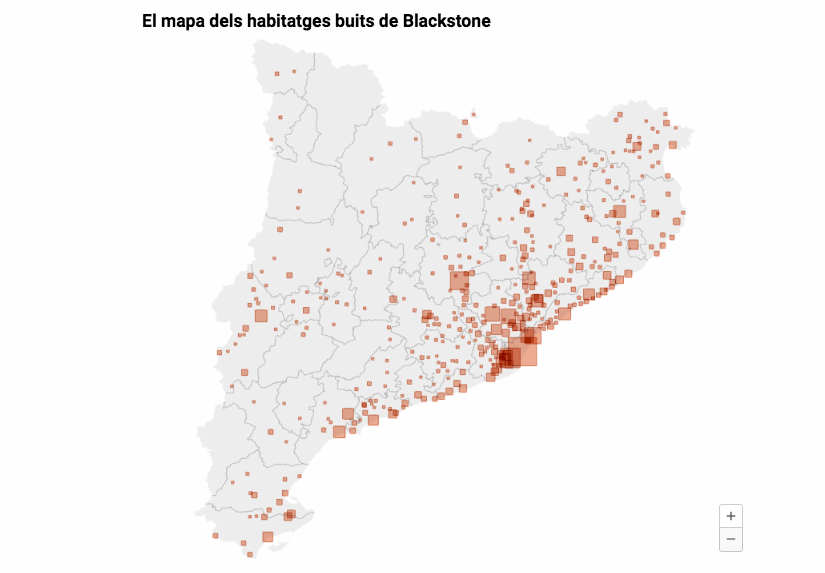 Gil_JavierGil's tweet photo. Mapa de los miles de pisos vacíos que tiene el fondo buitre Blackstone en Catalunya.

Es una aberración que el mayor casero del país pueda acumular miles de viviendas vacías cuando 3 millones de personas están pagando alquileres abusivos.

Hay que cambiar la legislación. https://t.co/l7e0SGKWWZ