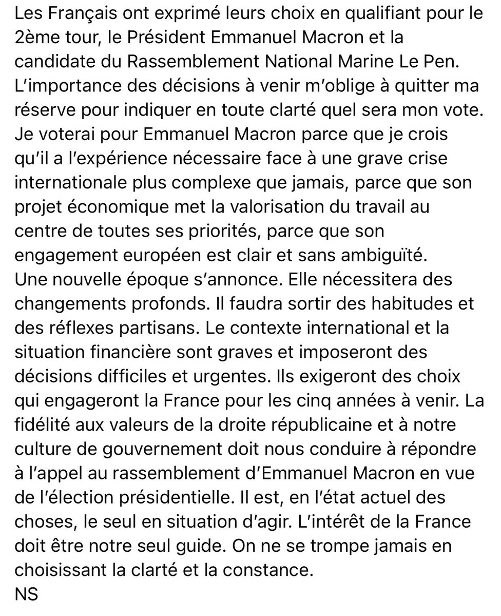 Nicolas Sarkozy (@nicolassarkozy) on Twitter photo 