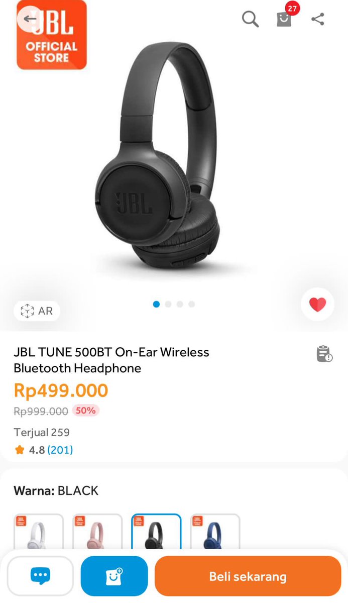 idextratime's tweet image. ⚡Tebak Pencetak Gol Terakhir!
Real Madrid v Chelsea
Berhadiah JBL &amp;amp; Emas Treasury untuk 2 orang!

Contoh:
Mount #BlibliSetiapHari

Syarat:
- Follow @bliblidotcom
- RT &amp;amp; like tweet ini
- 1 akun 1x nebak, pemenang acak

Klik blibli.app.link/o-r sepatu ori murah2 bgt deh asli