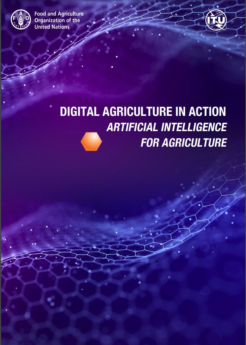 ITUDevelopment's tweet photo. 💡 @ITU 🆕 @FAO publication explores how to leverage #AI to make agricultural practices more efficient & sustainable.
Discover more valuable insights on the implementation process, success factors, and lessons learnt➡️
https://t.co/Exwl7QbcQw #ICT4SD https://t.co/NVrQC3NWSk