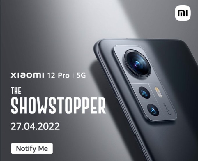MJTech19's tweet image. Xiaomi 12 Pro Launching on 27 April in India 
#Xiaomi #Xiaomi12Pro #MjTechFamily #MjTech19