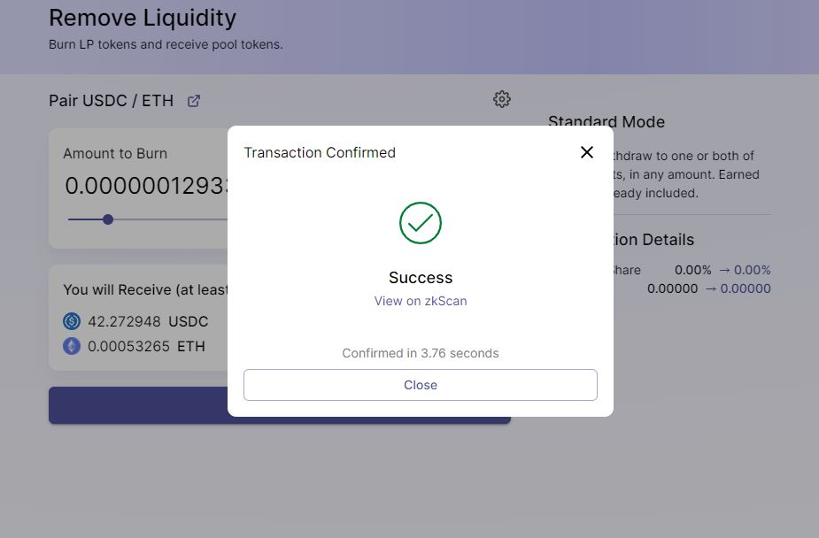 duql553's tweet photo. Did you heard about #zkSync ?
@syncswap
 
I've just tested it a lot! You can see my swaps and liquidity pools on the screenshots.

join discord: https://t.co/J2ku9dhA2F

#L222 #zkSync #Layer2 #ZKRollup #testnet #Etherium https://t.co/7NgzKLNtew