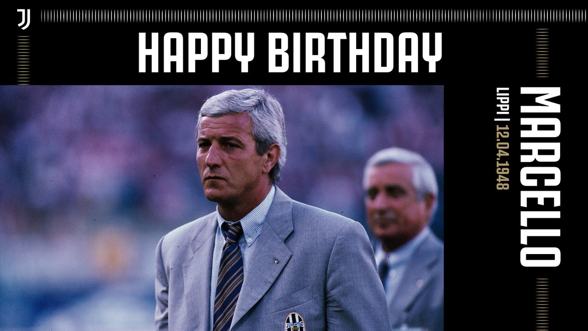 juventusfc's tweet photo. Buon compleanno, Mister Lippi ⚪️⚫️ https://t.co/h6bEh65qiM