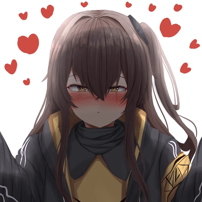 キスするまで離してくれない45姉
#ump45
#ドルフロ
#少女前線 