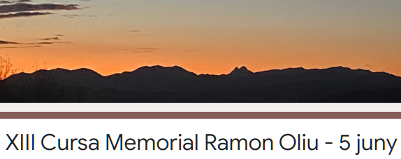 Per córrer la Cursa de Cantonigròs –Memorial Ramon Oliu- el 5 de juny es recomana inscriure’s en aquest formulari: 
docs.google.com/forms/d/e/1FAI… 👍👍👍