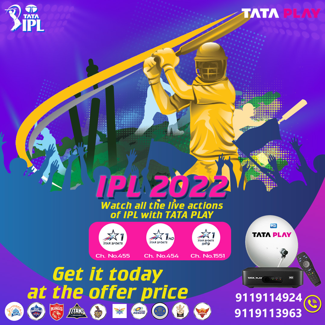 Call 9119114924 for bookings
#GameOnWithPlay. 
#TataPlay #AaoPlayKare #SouthernDerby #T20 #CricketLovers #YelloveArmy #NammaBangalore #CommentNow