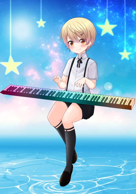 幼少・天馬司が奏でるセカイ
&ピアノ組🎹
イベスト読んで大幅加筆修正サイケイ
 #prsk_FA 