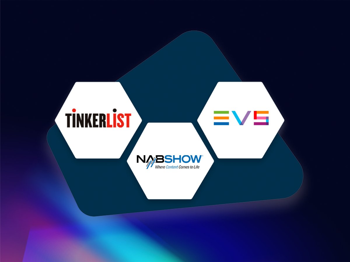 cuez_tinkerlist's tweet photo. Thrilled to announce we’ll be at the @NABShow
in Vegas baby! Curious to see how our software is integrated with @EVSEquipment
Dyvi? Come say hi at their booth or book a meeting https://t.co/BA8Z64UHoj🔗
#nabshow #nabshow2022 #evsdyvi #evsintegration #tinkerlist #TVsoftware https://t.co/L3UkjmxIw0