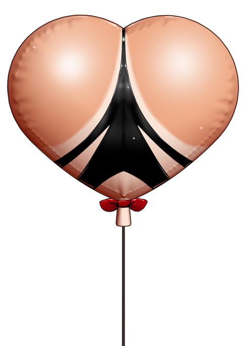 ハート形バルーン 