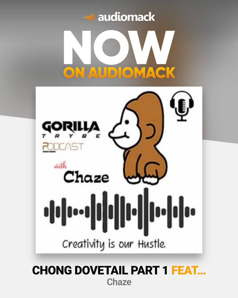 GorillaTrybe's tweet photo. it's tunes day people ..and i just released the second episode of my podcast featuring @DjakesTudu

https://t.co/6sR9mF2gzH

kindly tune in and enjoy. 
please don't forget to follow and share 
 
#CreativityIsOurHustle 
#NoPrisonersOnlyTrophies
#GorillaGrind 🦍🦍🦍
#ChongDovetail https://t.co/fNtGUngMd1