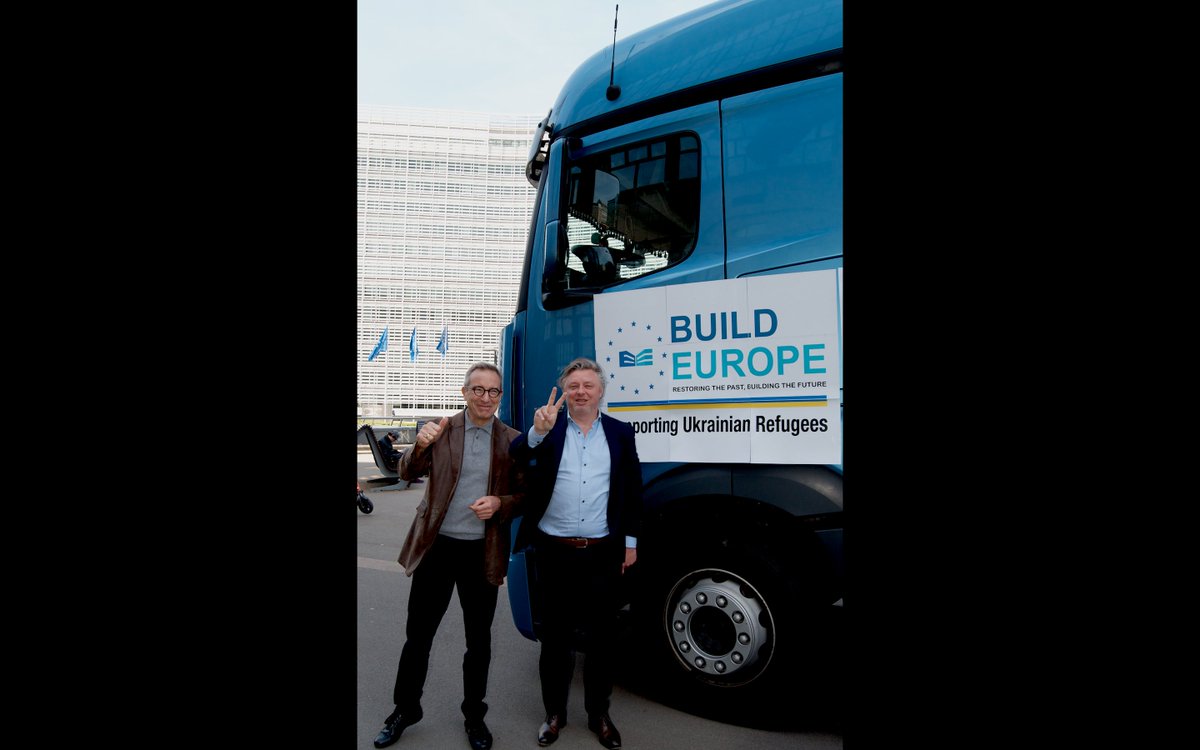 Build #Europe supports #Ukrainian #refugees both financially, through local associations in Romania, Moldova, and #Poland, and concretely, delivering more than 500 #beds to our Polish colleagues. Several trucks left #Brussels and France and are headed to Poznań #Housing #Ukraine