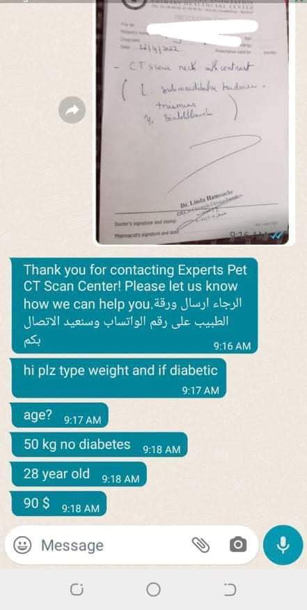 souad_gharios's tweet photo. #نحن_واحد  
هالصبيه عندا ورم خبيث  والحكيم طلبلها ct scan وابره ملونه ضروره اليوم ينعملوا تكلفتهن ٩٠$ ايا حدا بحب يساعد بليز يحكيني 
على رقمي لاعطي التفاصيل كاملة 
03 939 426 
رتويت لو سمحتوا ليوصل الصوت 
@nahnouwahad https://t.co/vcakm88v8X